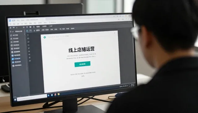 线上店铺运营在化工贸易渠道分销中的实际应用